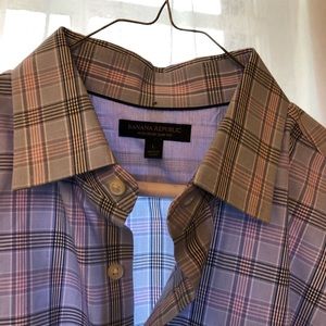Banana Republic Non Iron  Size L Dress Shirt